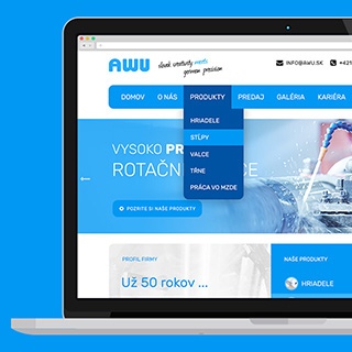 Tvorba web stránky | AWU Precision