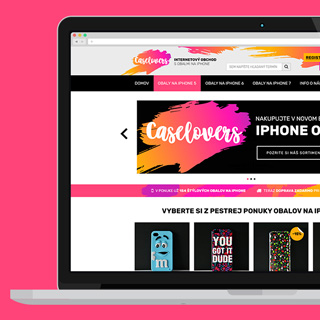 Web stránka Getshop | Caselovers