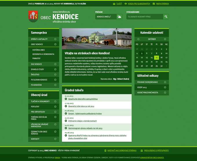Web stránka Getweb | Kendice.eu