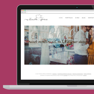 Web stránka Getweb MINI | Maruška Jeňová